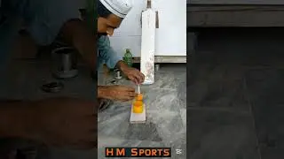 How to repair a fully broken & old coconut wood cricket bat #batreview #cricket #hmsports 