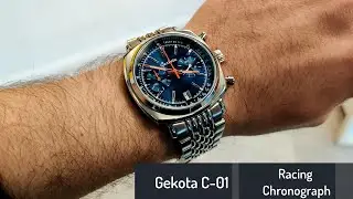 Gekota C-01 Racing Chronograph , Full review