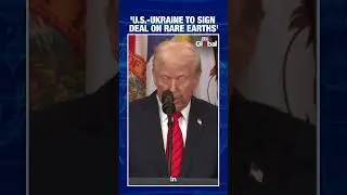 Trump Announces Rare Earth Minerals Deal with Ukraine Amid Global Tensions | #zelensky #shorts