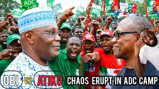 Pandemonium as Obi vs Atiku SUPPORTERS Clash