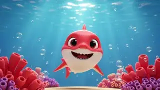 Learn Colors with Colorful Sharks | Fun Color Learning Song for Kids | Nursery Rhymes for Children