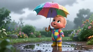 My Little Raindrop Friend 💧☔   Fun Story for Kids   Educational Preschool Video
