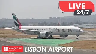 🔴 LIVE 24/7 Lisbon Airport 16.11.2025 &bull; Livestream Plane Spotting &bull; Direto Aeroporto Lisboa