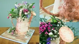 Watering Can / Flower Cake Preview ft Tupelo Tree Garden | Paul Bradford Sugarcraft School