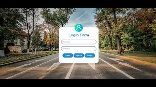 How to make a dynamic login form using html and css,  login form in html and css.