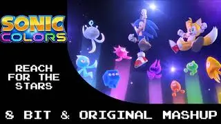 Sonic Colors Reach for the Stars 8 Bit & Original Mashup