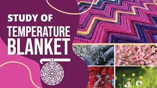 How to Crochet Easy Temperature Blanket
