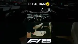 F1 23 with PEDAL CAM #f123#viral