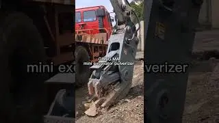 A mini excavator attachment manufacturer  ,mini excavator pulverizer