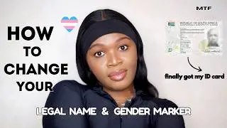 How to change your name and gender marker in South Africa | Transgender South Africa | SA TRANS