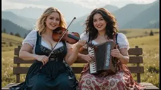 🎹 No Words Needed! Soothing Accordion & Violin Folk Music 🎶🌌