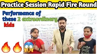 Rapid Fire Round Between these two little girls // Fast Translation from Hindi to English