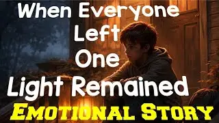 When Every Left Only One Light Remained True And Emotional Story 😭