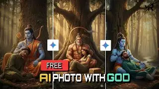 How To Edit Ai Photo With God | Mahadev, Ram, Hanuman Ji Ai Photo Editing Prompts ✨| God Ai Photo 🙏🏻