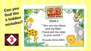 Memory Verse Challenge Out in the Wild Week 4