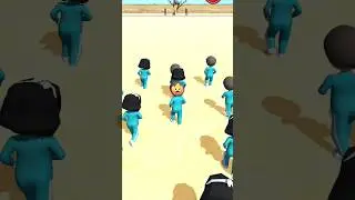 Squid Game - Red Light Green Light 🔥 Red light green survival 3d gameplay #shorts #squidgame