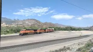 WB BNSF Z Train At Cajon Junction CA! #bigbossrailfanner