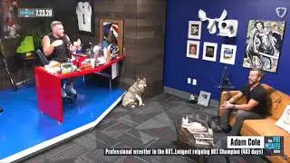 Adam Cole Curses Out Pat McAfee