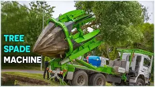 TREE SPADE MACHINE - Tree Transplanting Machine