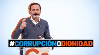 Edmundo Bal: “Hay que elegir entre dignidad o corrupción en la Región de Murcia”