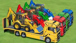 COLORS OF LOADER ! TRANSPORT TRUCK IN FS22 | FARMING SIMULATOR 22 GAMEPLAY VIDEO |