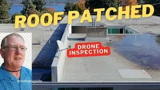 Drone Roof Inspection | Flat Roof Repairs & Leak Patches in Campbell River
