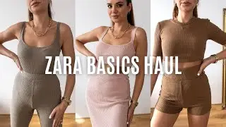 ZARA BASICS HAUL + TRY ON | BEST ZARA BASICS  Fall 2020