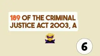 7. Custodial Sentences