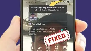Server Upgrading TikTok Live Problem 2026/ TikTok Server Upgrading Please Try Again