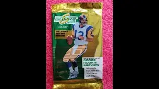 2000 SCORE KURT WARNER football pack! Found: Emmitt Smith & Keyshawn Johnson!