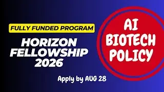 Launch Your Tech‑Policy Career: 2026 Horizon Fellowship in USA