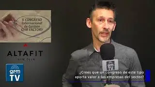 Jos&eacute; Antonio Sevilla (Altafit) en la mesa redonda del II Congreso Internacional de Gesti&oacute;n GF