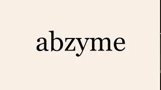 abzyme