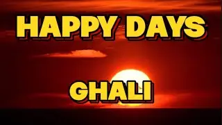 Ghali- Happy Days (Testo/Lyrics)