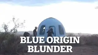 Blue Origin crew accidentally opens door from inside after landing
