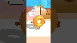 Fruit Giant Lvl.9 - Growing Bigger With Every Bite 🍩🔥 #shorts #games #fruitgiant #gameshorts