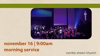 Sunday 9am | Centre Street Church | LIVE