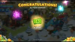 TOWNSHIP!! GRAND PRIZE#RULER OF THE MINE#15 Total Tasks