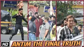 Antim The Final Truth Chase Scene Shooting With Ayush Sharma Day 1|Villain Niketan Dheer|Mahesh M