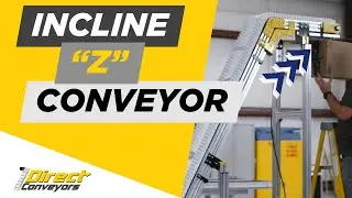 Incline &ldquo;Z&rdquo; Conveyor | Space-Saving Design for Efficient Material Handling