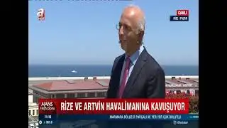 RİZE-ARTVİN HAVALİMANI AÇILIŞ-AHaber -2