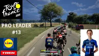 ATTAQUE DECISIVE A CARCASSONNE - TOUR DE FRANCE 2025 - PRO LEADER #13