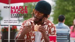 Tim Hortons | New Maple Bacon Breakfast Sandwiches