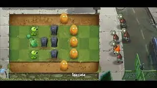 PLANTA vs ZUMBIS 2 jogando pela primeira vez