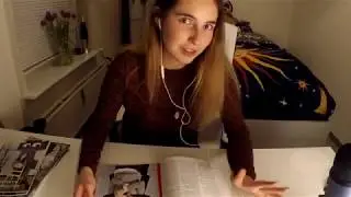 ASMR | Magazine page flipping  with commentaries