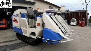 ヤフオク出品　イセキコンバイン　動作確認と各種装置説明動画