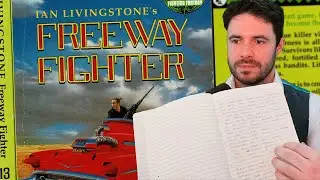 Josh Strife Hayes Plays 'Freeway Fighter' - Fighting Fantasy Adventure Book