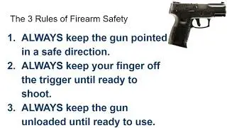Gun Safety- A Common Sense Approach