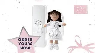 Perfect Communion Gift for Girls | Personalised Communion Rag Dolls | WowWee.ie