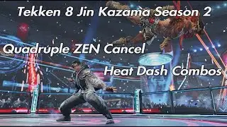 Jin Kazama 4X ZEN Cancel Combo🔥